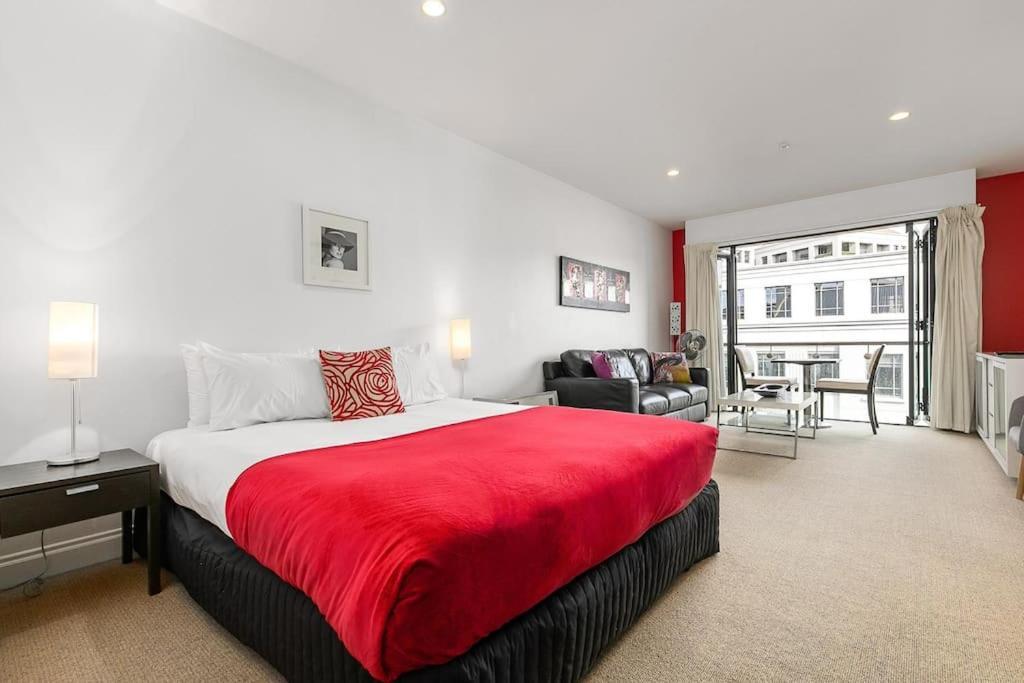 Stunning Spacious Studio in Viaduct Basin Auckland Exterior foto